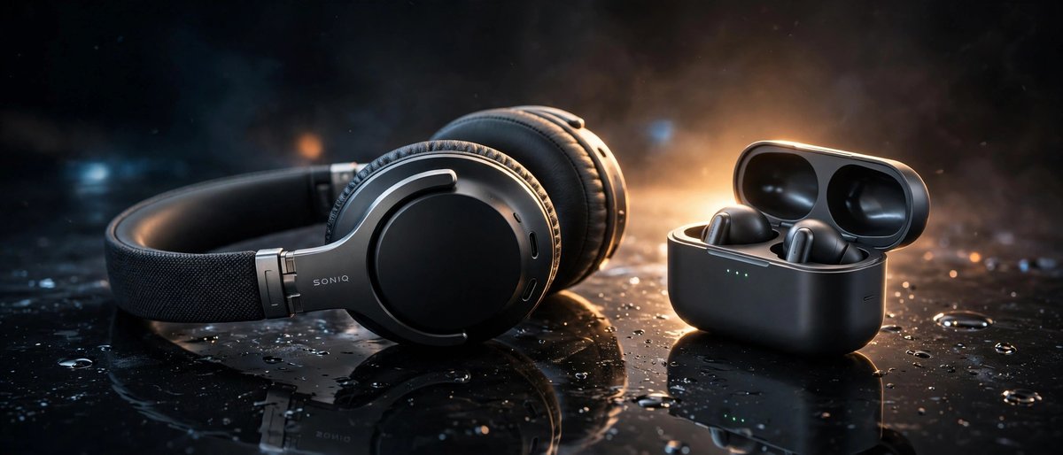 Premium headphones and wireless earbuds