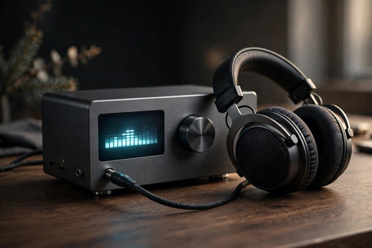 DAC and headphone amp