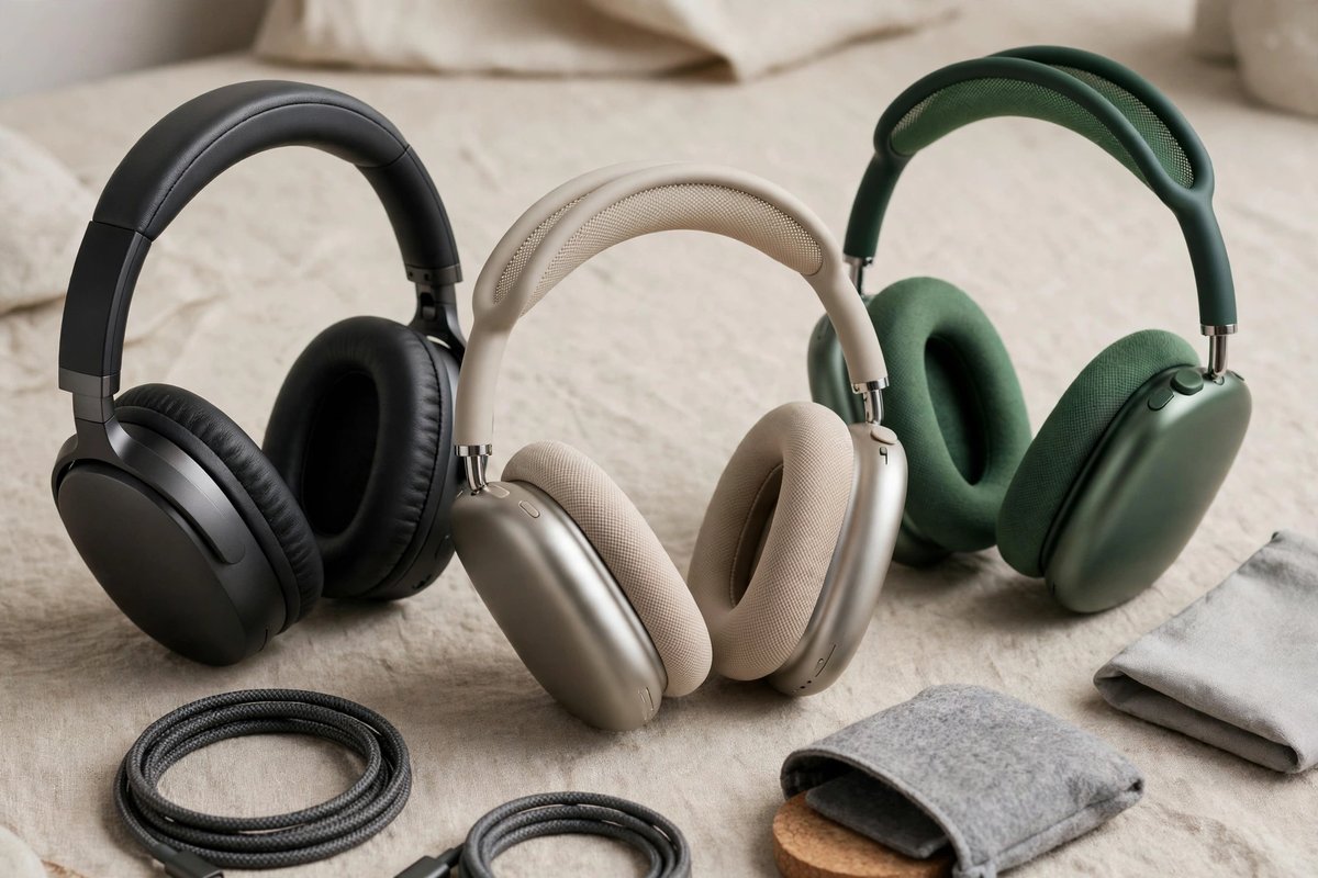 Premium noise-canceling headsets