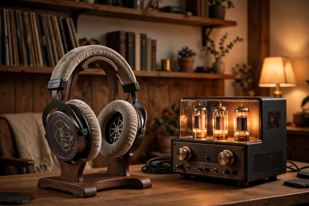 Open-back headphones
