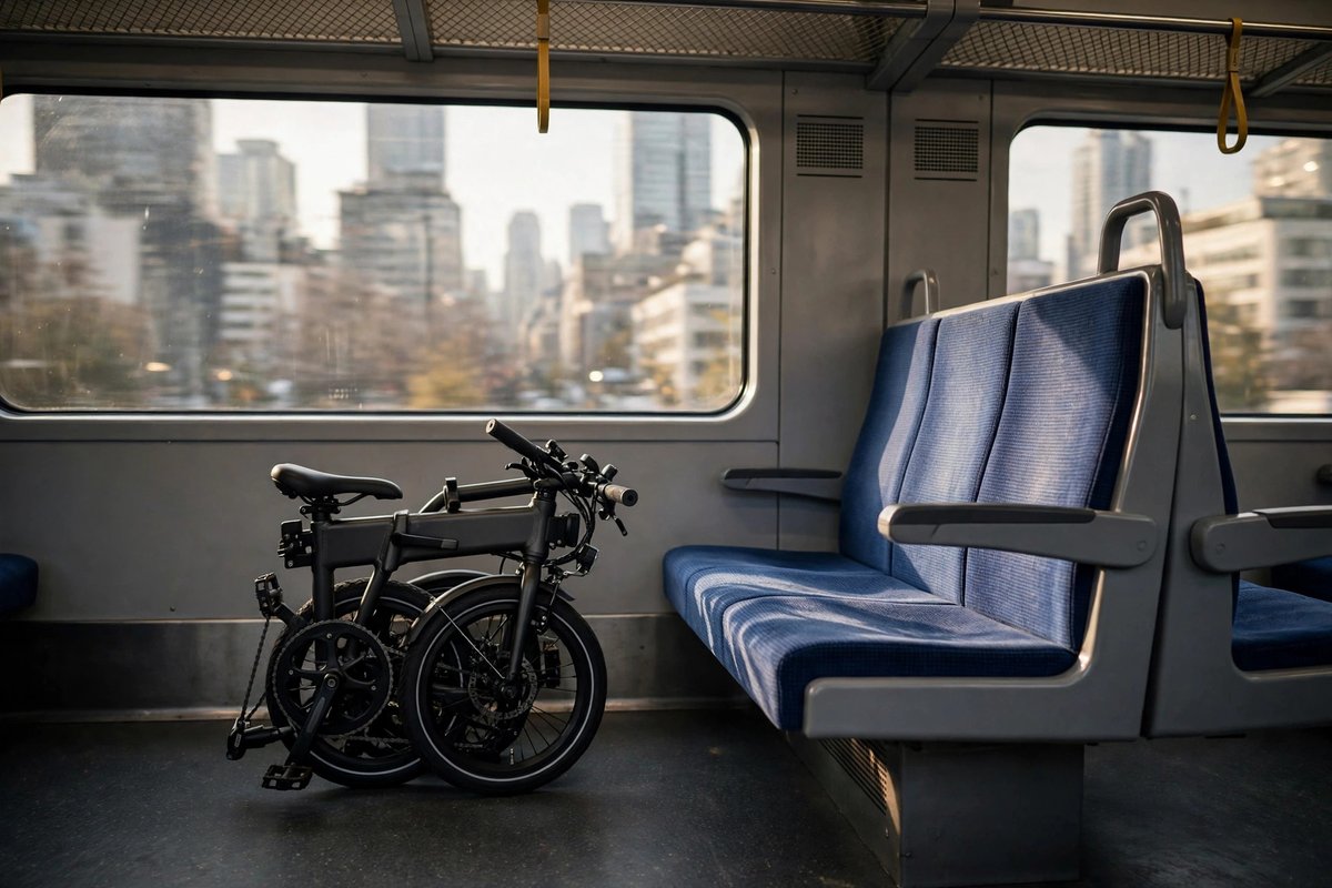 Folding e-bike