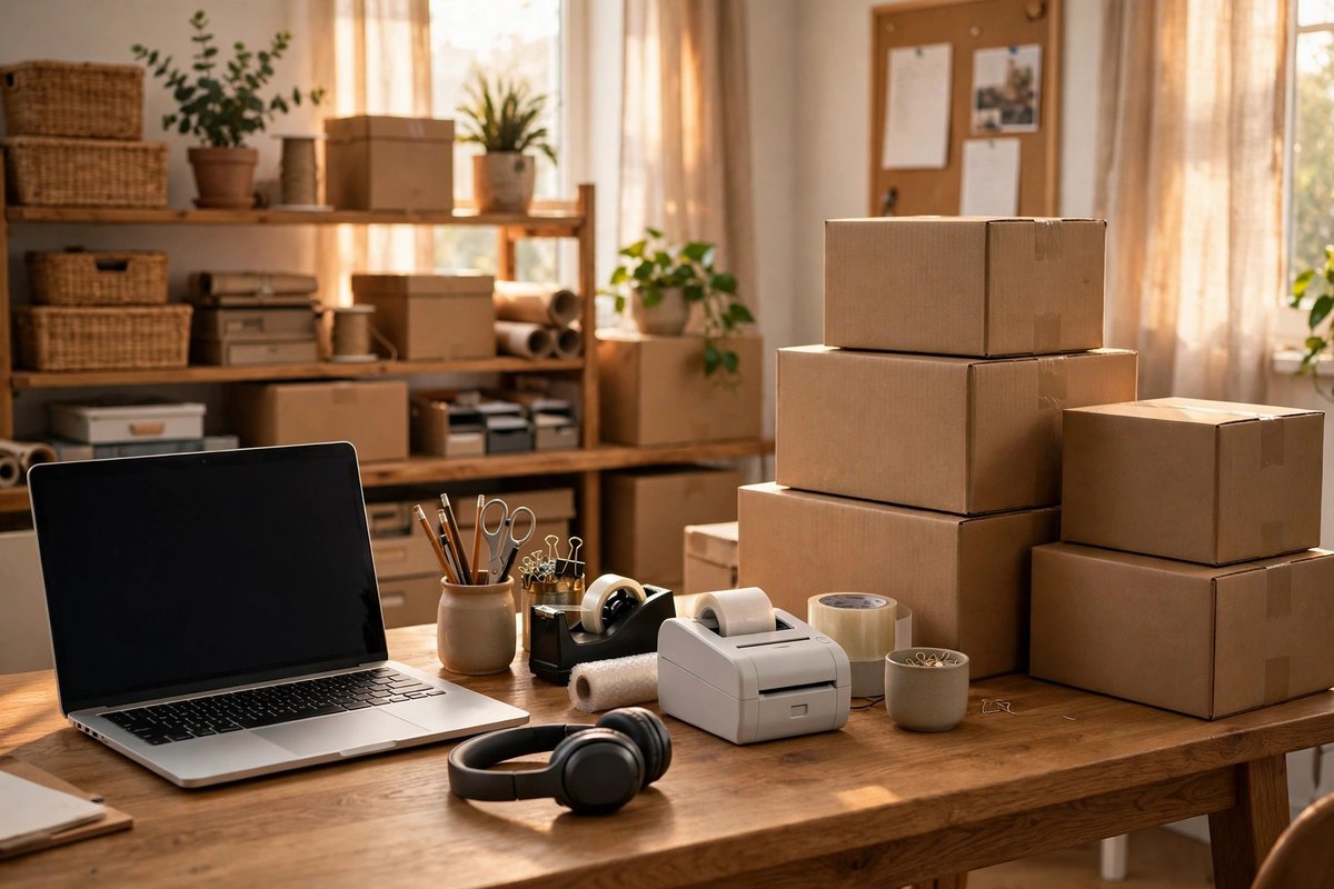 Small business workspace