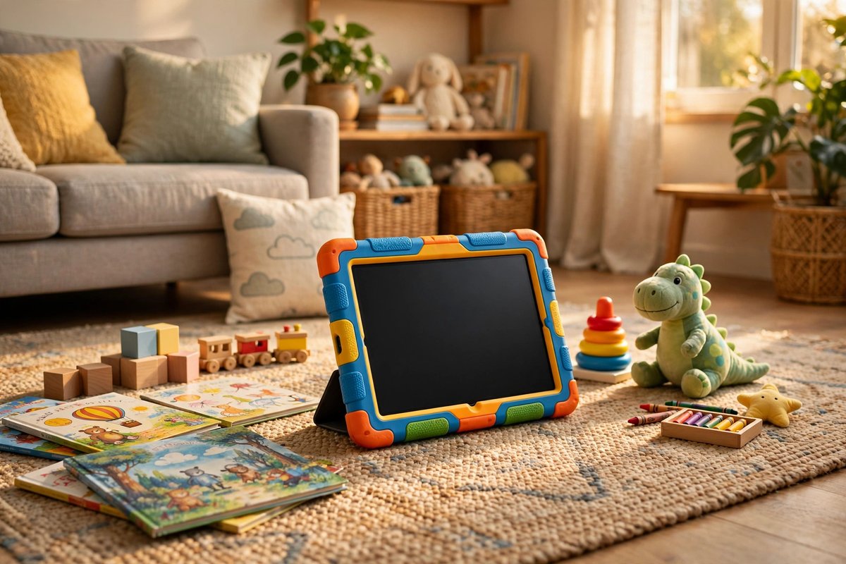 Kid-friendly tablet