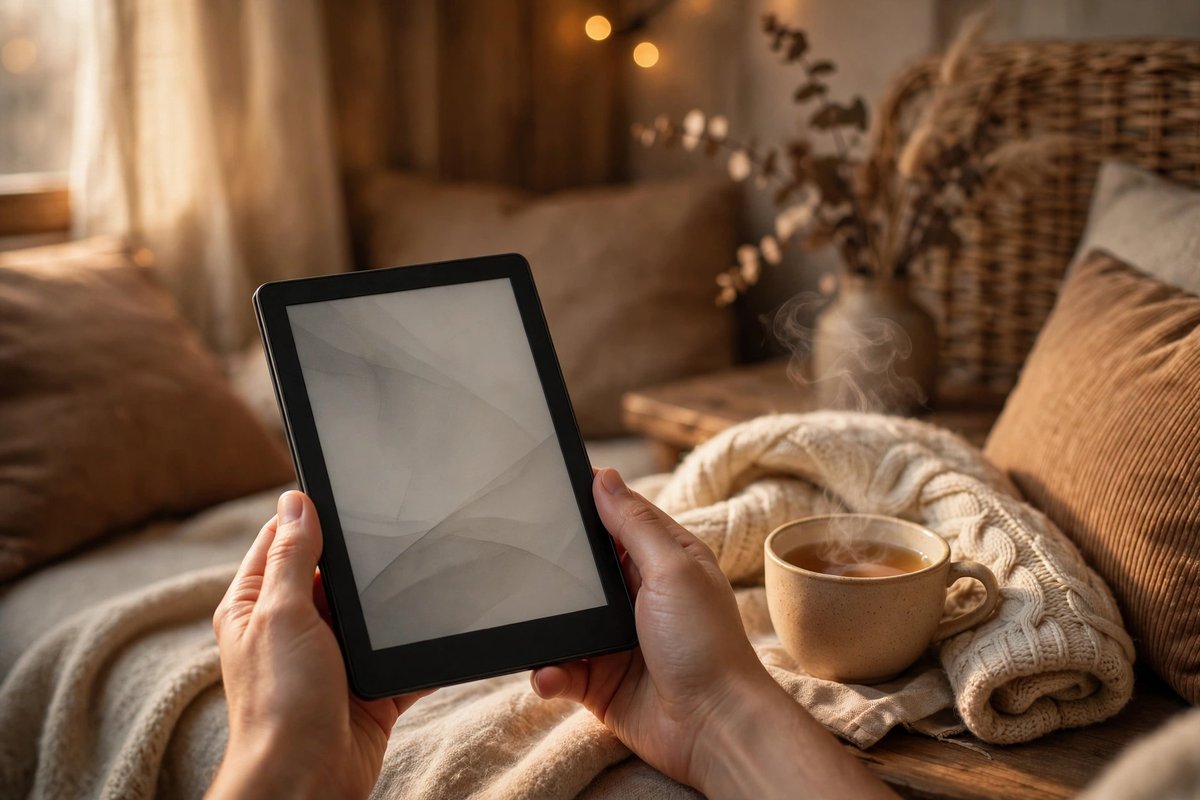 Reading on an e-reader