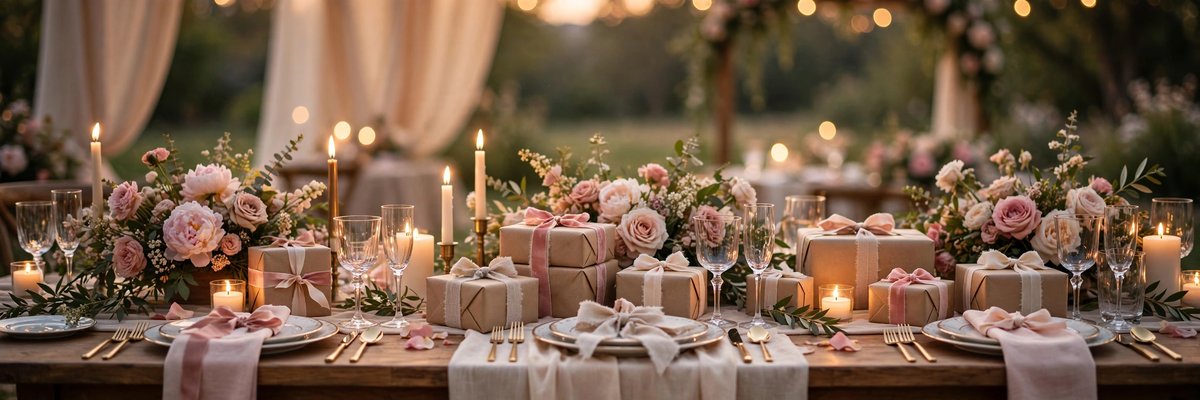 Wedding gift table