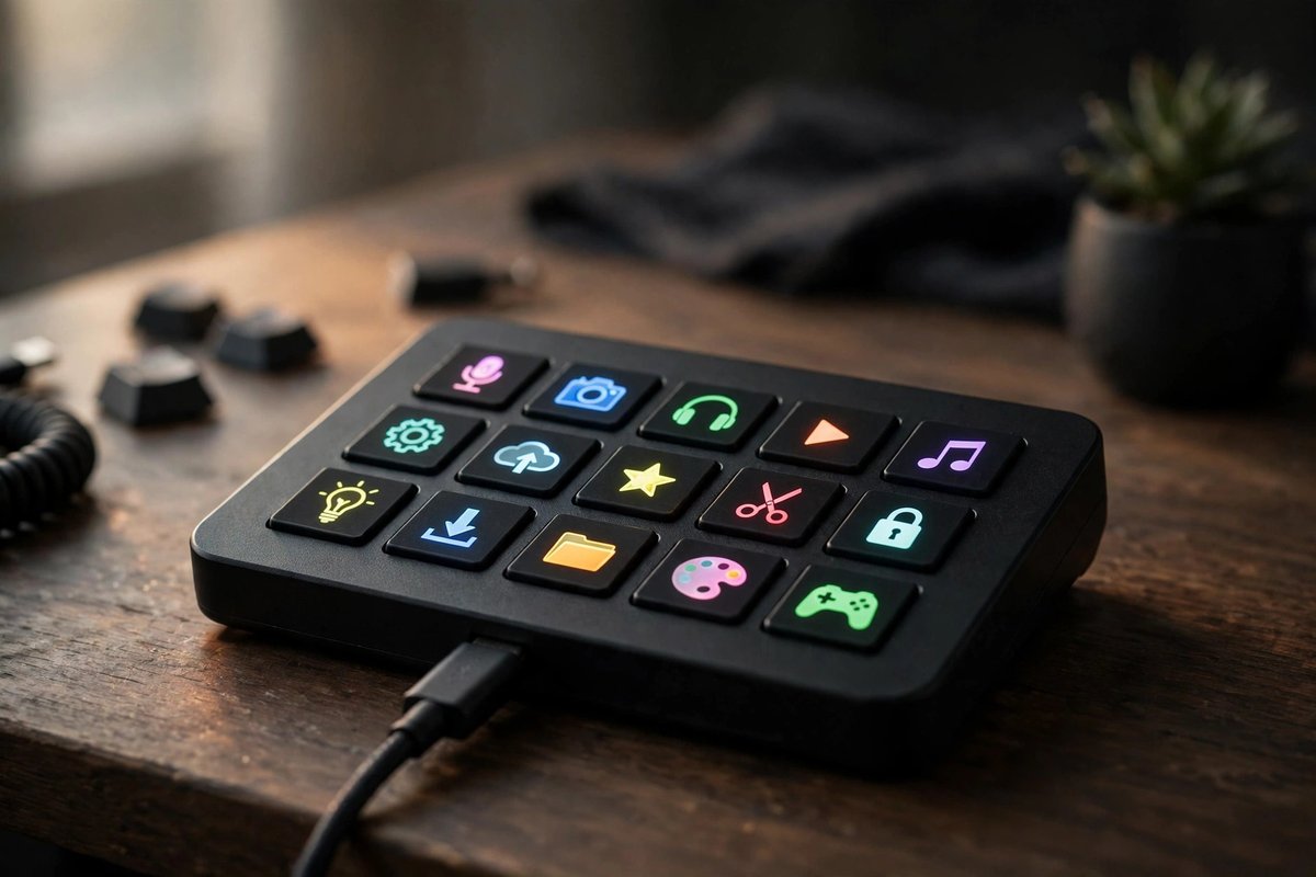 Elgato Stream Deck MK.2 with backlit LCD buttons