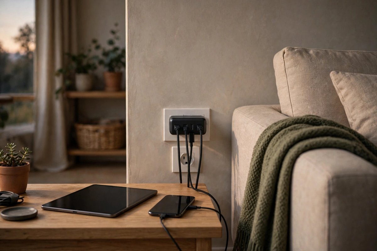 100W 4-port GaN charger
