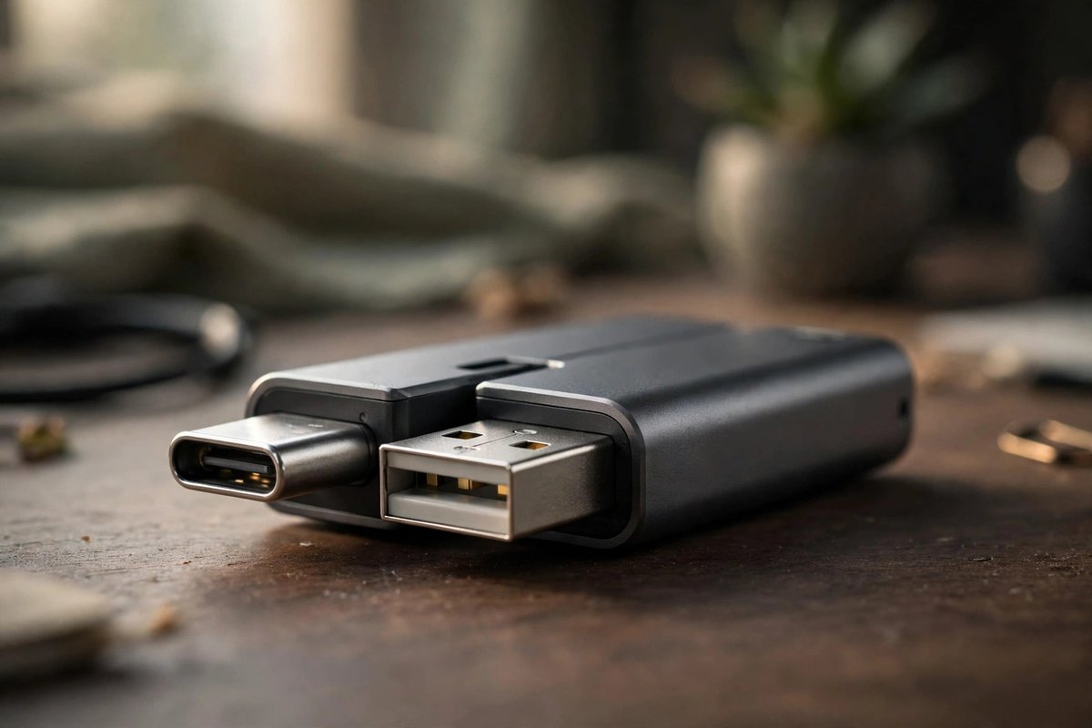 Dual-interface flash drive