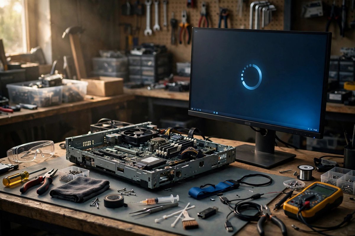 Separate test computer