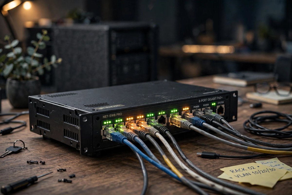 PoE network switch