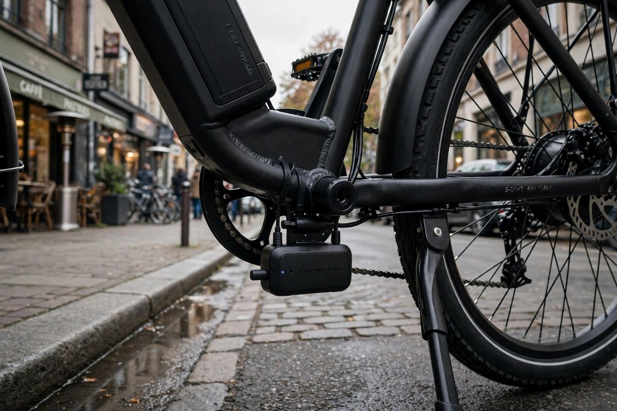 Wireless e-bike alarm