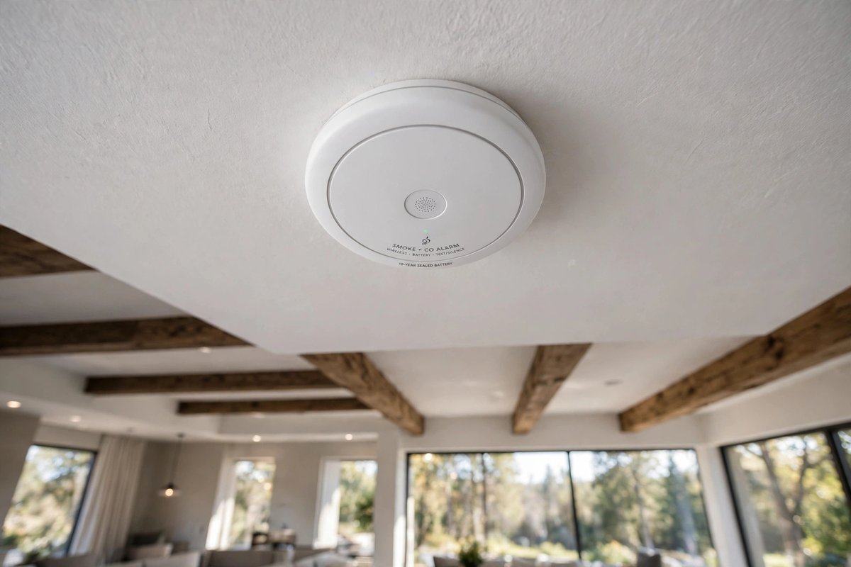 Smart smoke and CO alarm