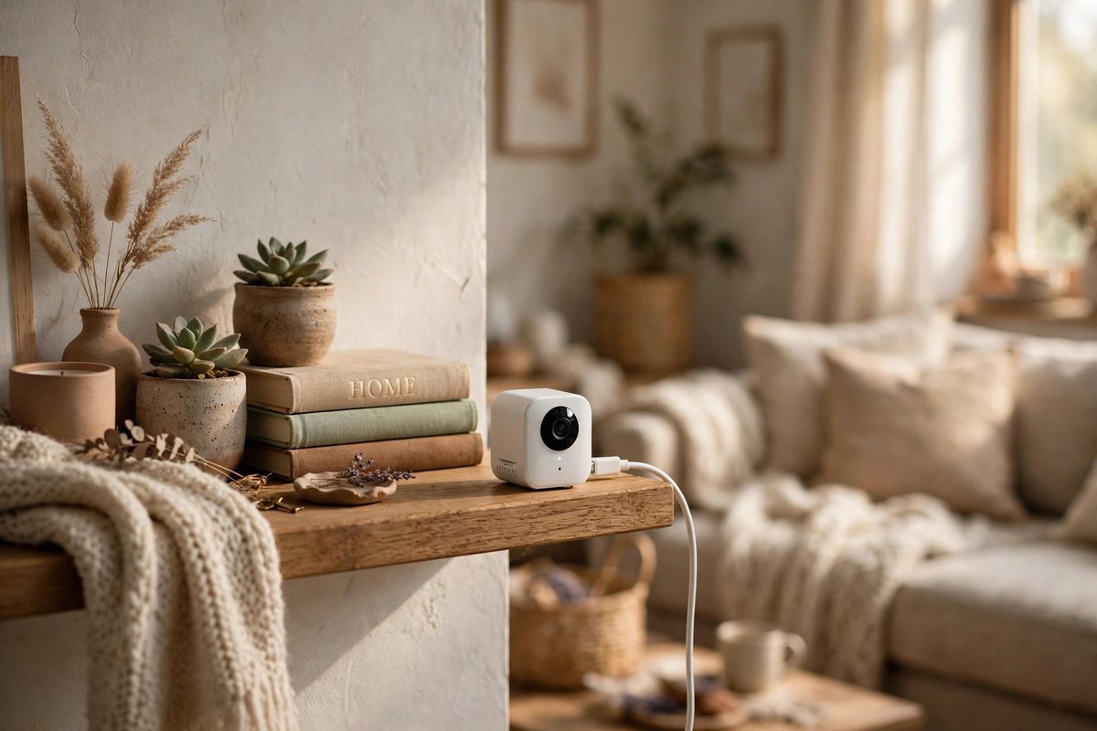 Mini indoor security camera